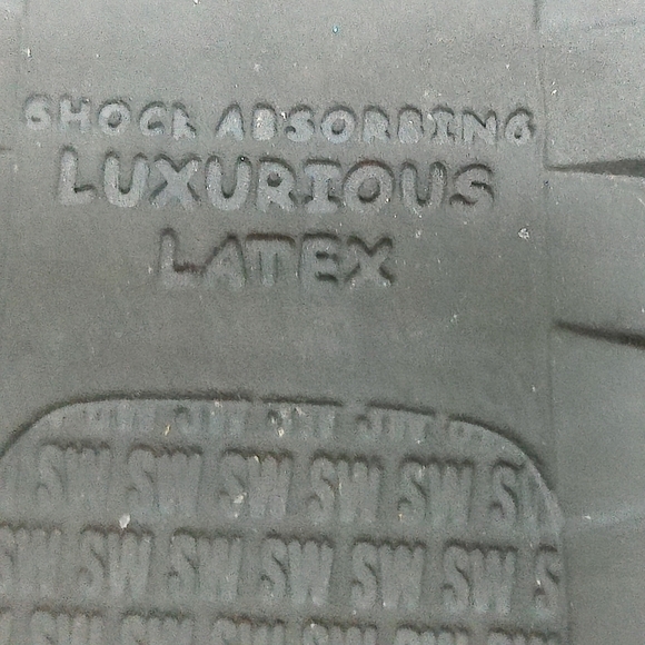 Stuart Weitzman Shoes Casual Slip On  Black Women's Wedge Loafer Size 7.5 - Picture 8 of 10